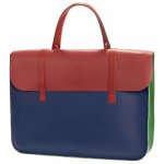 Image links to product page for Montford MFC1MC Leather Music Case, Multi Colour