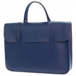 Image links to product page for Montford MFC1N Leather Music Case, Navy