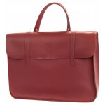 Image links to product page for Montford MFC1WR Leather Music Case, Wine Red
