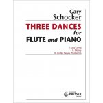 Image links to product page for Three Dances for Flute and Piano