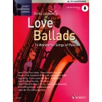 Image links to product page for Schott Saxophone Lounge: Love Ballads for Alto Saxophone and Piano