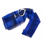 Image links to product page for Music Scarf, Keyboard Ends, Navy
