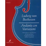 Image links to product page for Andante con - Variazioni for Violin and Piano, WoO44b