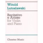 Image links to product page for Recitativo e Arioso for Violin & Piano