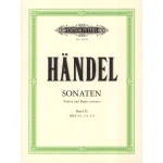 Image links to product page for Sonatas Volume II for Violin and Piano, HWV371,372,373