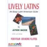 Image links to product page for Lively Latins for Four Flutes