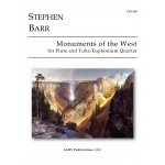 Image links to product page for Monuments of the West for Flute and Tuba-Euphonium Quartet