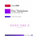 Image links to product page for Five Variations on a Korean Hymn Tune for Flute, Clarinet and Piano