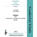 Image links to product page for Allegro from Spring for Flute Choir