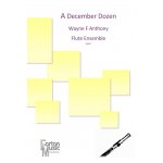 Image links to product page for A December Dozen for Flute Ensemble (The Flute Choir Holiday Gig Book)