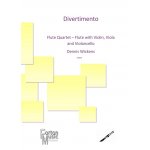Image links to product page for Divertimento for Flute with Violin, Viola and Violoncello