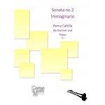 Image links to product page for Sonata No. 2 "Immaginario" for Clarinet and Piano