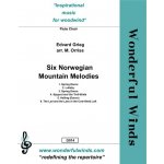 Image links to product page for Six Norwegian Mountain Melodies [Flute Choir]