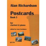 Image links to product page for Postcards for Clarinet and Piano, Book 3