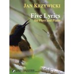 Image links to product page for Five Lyrics for Flute and Piano