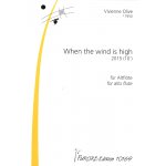 Image links to product page for When the Wind is High for Alto Flute
