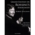 Image links to product page for Grand Fantasy on Rossini's Semiramide for Flute or Piccolo and Piano