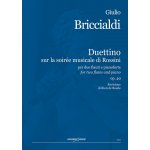 Image links to product page for Duettino on "La Soirée Musicale" for Two Flutes and Piano, Op49