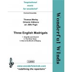 Image links to product page for Three English Madrigals [5 Clarinets]