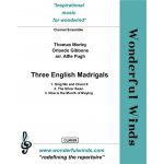 Image links to product page for Three English Madrigals [5 Clarinets]