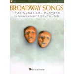 Image links to product page for Broadway Songs for Classical Players for Flute and Piano (includes Online Audio)