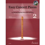 Image links to product page for Easy Concert Pieces for Descant Recorder and Piano, Vol 2 (includes CD)