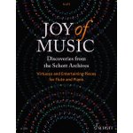 Image links to product page for Joy of Music – Discoveries from the Schott Archives for Flute and Piano