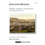 Image links to product page for Allegro Energico e Passionato from Symphony No. 4 for Flute Choir