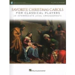 Image links to product page for Favourite Christmas Carols for Classical Players for Flute and Piano (includes Online Audio)