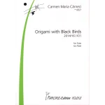 Image links to product page for Origami with Black Birds for Solo Flute