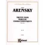 Image links to product page for Twenty-Four Morceau Characteristiques for Piano, Op.36