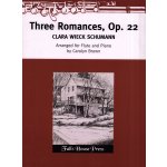 Image links to product page for Three Romances [Flute and Piano], Op22