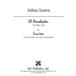 Image links to product page for El Amolador for Solo Flute & Luvina for Solo Bass Flute and Reverbaration