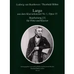 Image links to product page for Largo from Piano Concerto No. 1 for Flute and Piano, Op. 15