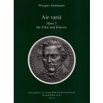 Image links to product page for Air varié for Flute and Piano, Op3