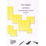 Image links to product page for Five Fugues for Wind Trio