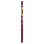 Image links to product page for Red Kite Native American Style Flute, Purpleheart with Pequia Amarillo Bands, Key Low D