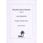 Image links to product page for Souvenir de la Havane 'Theme' for Flute and Piano