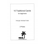 Image links to product page for 10 Traditional Carols for Beginners for Two Flutes