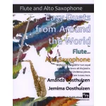 Image links to product page for Easy Duets from Around the World for Flute and Alto Saxophone