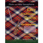 Image links to product page for Easy Traditional Duets for Flute and Alto Saxophone