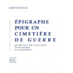 Image links to product page for Epigraphe pour une Cimetiere de Guerre