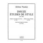 Image links to product page for Douze Etudes De Style