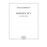 Image links to product page for Sonata No 1 for Flute and Piano