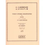 Image links to product page for 20 Etudes Chantantes for Flute, Op88