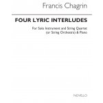 Image links to product page for Four Lyric Interludes