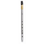 Image links to product page for Glenluce Wexford High D Whistle, Chrome