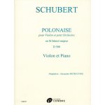 Image links to product page for Polonaise in Bb Major for Violin and Piano, D. 580