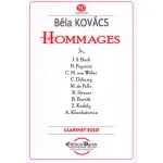 Image links to product page for Hommages for Solo Clarinet