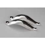 Image links to product page for LefreQue 165310 Sound Bridge, 55mm Xtra Curved/Double Reed, Red Brass Silver Plated